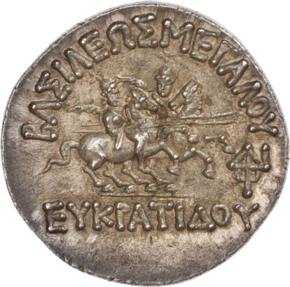 Bactria Tetradrachm, Eukratides