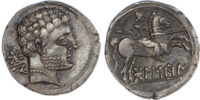 Osca, Silver Drachm