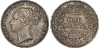 VICTORIA 1866 SHILLING