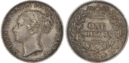 VICTORIA 1866 SHILLING