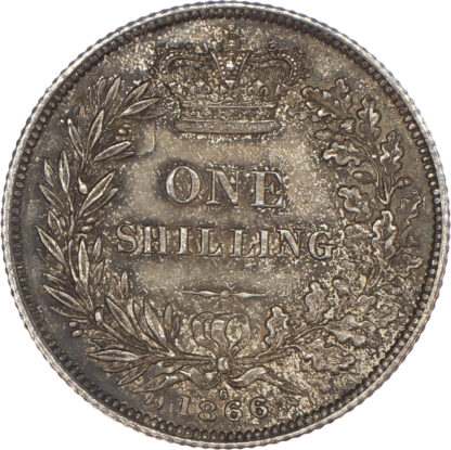 VICTORIA 1866 SHILLING