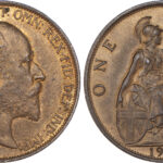 Edward VII 1902 Penny Low Tide