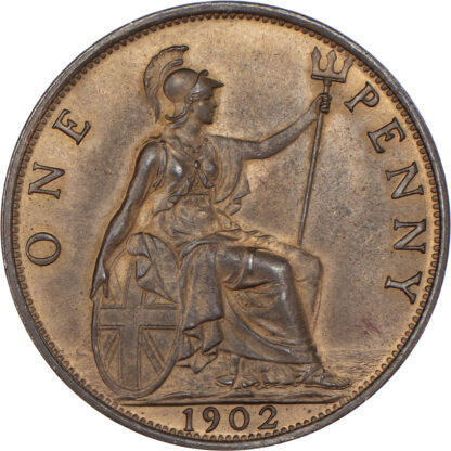 Edward VII 1902 Penny Low Tide