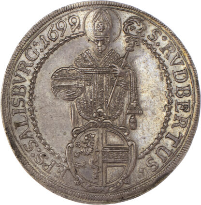 Austria, Salzburg, Johann Ernst von Thun und Hohenstein (1687-1709), silver Taler, 1699/8
