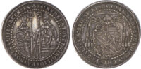 Austria, Salzburg, Johann Ernst von Thun und Hohenstein (1687-1709), silver Half Taler, 1694