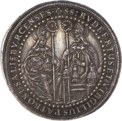 Austria, Salzburg, Johann Ernst von Thun und Hohenstein (1687-1709), silver Half Taler, 1694