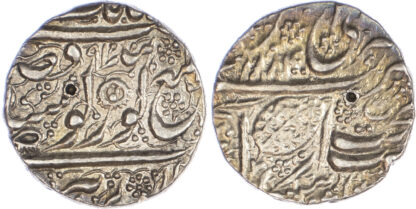 India, Sikh Empire, Ranjit Singh (VS 1858-1896 / 1801-1839 AD), silver Rupee
