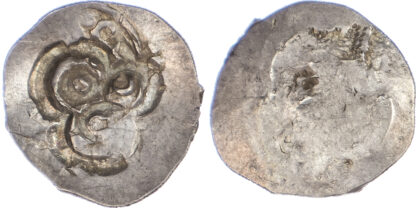 Russia, Ryazan, Oleg II Ivanovich (1350-1402), silver Denga money
