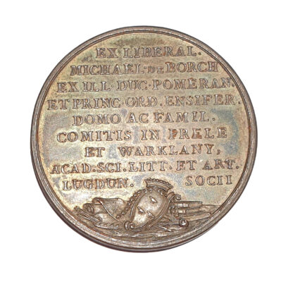 France, Michael de Borch Foundation Medal for the Academy of Science, Literature, and the Arts at Lyon Silver Medal 1776