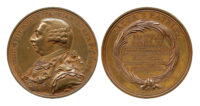 Death of George III AE Medal 1820