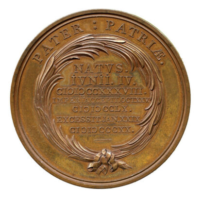 Death of George III AE Medal 1820