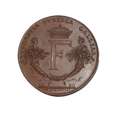 Elizabeth I (1558-1603) Peace of Edinburgh 1560 AE Medal Late 18th Century