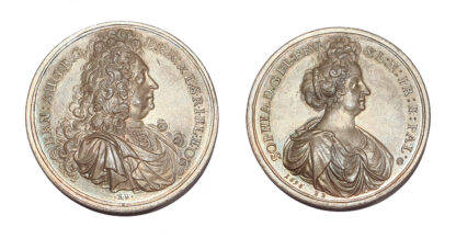 Germany, Hanover, Ernst-August of Bruns-Lun, Silver Medal 1696