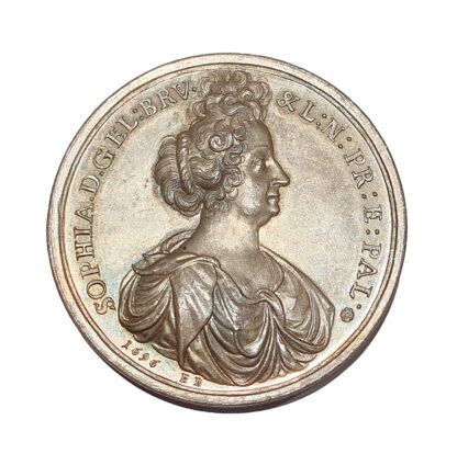 Germany, Hanover, Ernst-August of Bruns-Lun, Silver Medal 1696