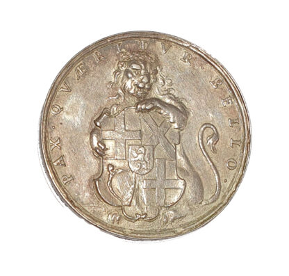Cromwell, Lord Protector 1653 Silver Medal, Mid 18th Century
