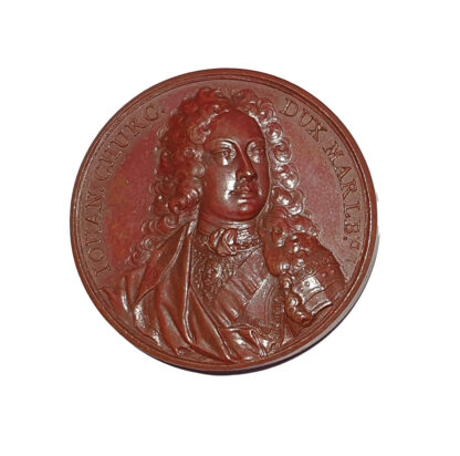 George I, Death of Marlborough, AE Medal 1722