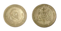 Judaica, Sir Moses Montefiore, High Sheriff of Kent and London, Brass Medal c. 1880