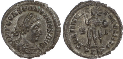 Constantine, London Mint Follis