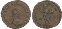 Constantine, London Mint Follis