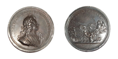 George I Arrival in England, Silver Medal 1714