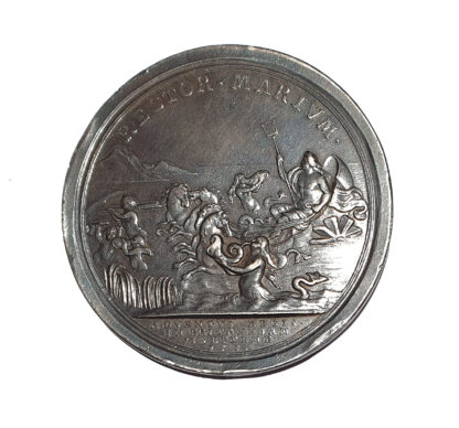 George I Arrival in England, Silver Medal 1714