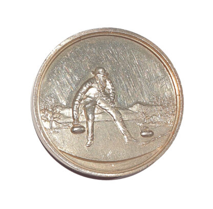 Scottish Borders, Bonspiel (Outdoor Curling Tournament), Selkirk Club Silver Prize Medal 1902