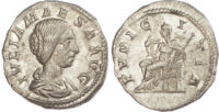Julia Maesa (Grandmother of Elagabalus), Silver Denarius