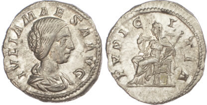 Julia Maesa (Grandmother of Elagabalus), Silver Denarius