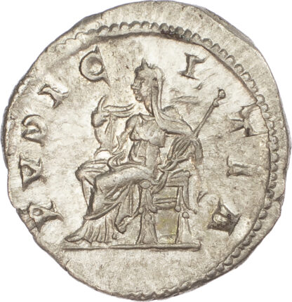 Julia Maesa (Grandmother of Elagabalus), Silver Denarius