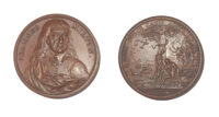 John Milton, AE Medal c. 1740 by J. Dassier