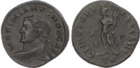 Galerius, Bronze Follis