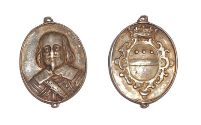 Earl of Essex Silver Military Reward Badge 1642