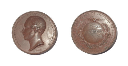 Exhibition of the Works of Industry AE Exhibitor's Medal 1851