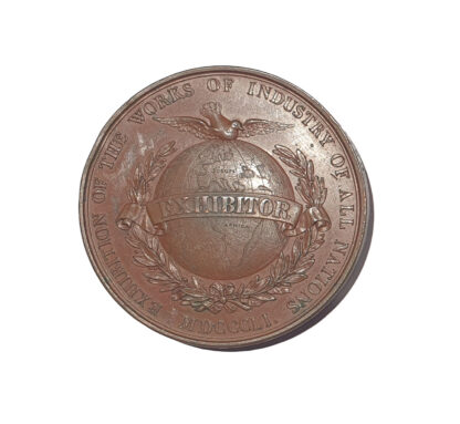Exhibition of the Works of Industry AE Exhibitor's Medal 1851