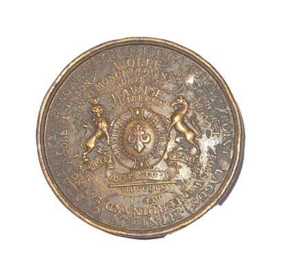 George II, British Victories, AE Medal 1759