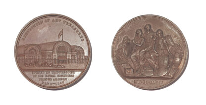 Exhibition of Art Treasures, Manchester, AE Medal 1857