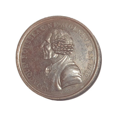France, Rousseau, AE Medal 1791