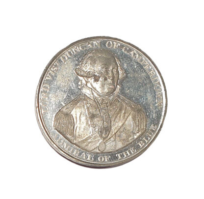 Battle of Camperdown, Dutch Fleet Defeated, WM Medal 1797