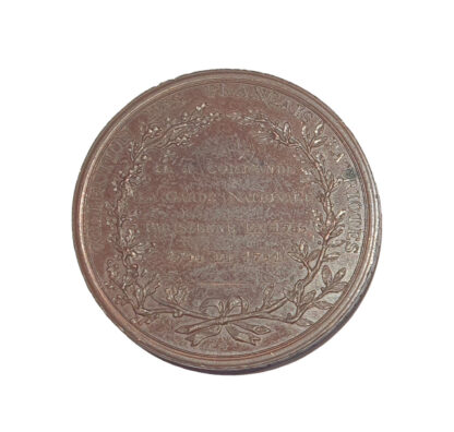 France, Lafayette AE Medal 1791 by Dumarest