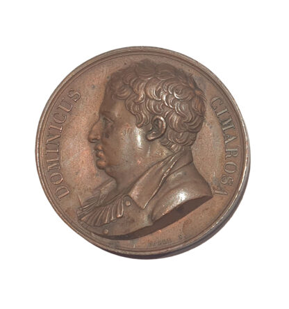 France, Domenico Cimarosa (Composer) AE Medal 1818