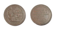 France, Constitution Period AE Medallic 5 Sols 1792