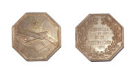 France, Messager du Midi (Newspaper), Silver Medal, 19th Century