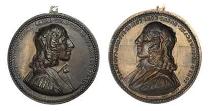 FRANCE, Claude Warin (c.1612-1654). Constant de Silvecane, prévôt des marchands de Lyons (1669-1670), uniface cast Bronze Medal, 1648