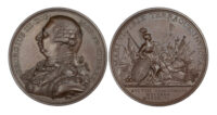 George III, British Victories, AE Medal 1798
