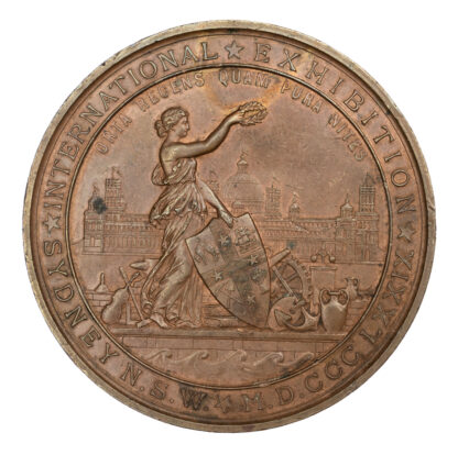 Australia, Sydney International Exhibition, AE Medal 1879