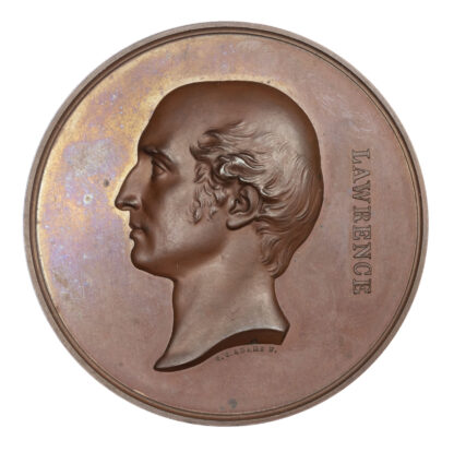Thomas Lawrence, Copper Medal 1860 for the Art Union of London