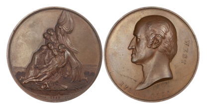 Benjamin West, Art Union of London, Copper Medal 1866