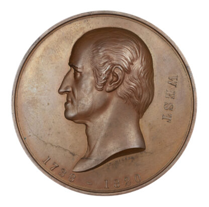 Benjamin West, Art Union of London, Copper Medal 1866
