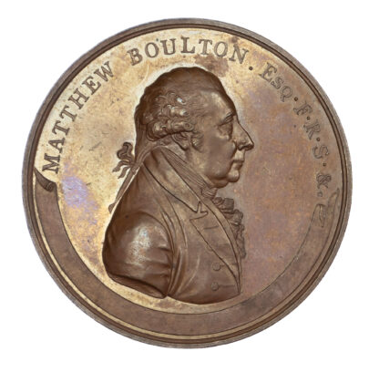 Death of Matthew Boulton, Copper Medal 1809