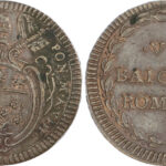 Italy, Papal States, Pio VI (1775-1799), copper Baiocco